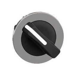 CABEZA SEL.FLUSH NEGRA 2 POS.RETORN.IZQ. ref. ZB4FD4 Schneider Electric [PLAZO 3-6 SEMANAS]
