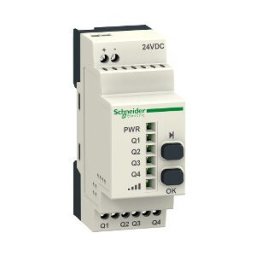 Receptor programable - 4 pnp - 200 ma - 24V dc - 2 pulsadores - 6 leds ref. ZBRRC Schneider Electric [PLAZO 3-6 SEMANAS]