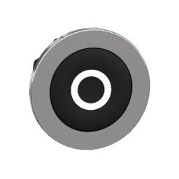 CABEZA PULS.FLUSH NEGRO CON MARCAJE O"" ref. ZB4FA232 Schneider Electric [PLAZO 3-6 SEMANAS]