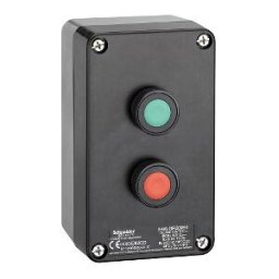 Estación de control plástica-2 agujero-pulsador Wireless y sin batería-tapa ATEX ref. XAWGR200EX Schneider Electric [PLAZO 8-15