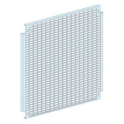 Placa soporte perforada, 12 módulos (+ 4 escuadras) ref. 3574 Schneider Electric [PLAZO 3-6 SEMANAS]