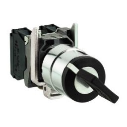 Selector negro ø 22 2 posiciones con retorno - 1 na ref. XB4BG61 Schneider Electric [PLAZO 3-6 SEMANAS]