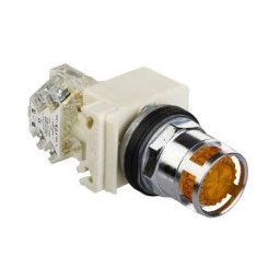 pulsador luminoso ámbar Ø30 - 1NANC - 48V ref. 9001K3L36AH13 Schneider Electric [PLAZO 3-6 SEMANAS]