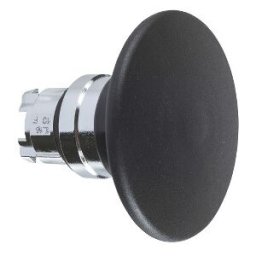 Cabeza ø 60 pulsador seta negro ø 22 ref. ZB4BR2 Schneider Electric [PLAZO 3-6 SEMANAS]