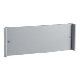 plain front plate - 1 x 18 modules - metal grey - for Pragma ((*)) ref. PRA90017G Schneider Electric [PLAZO 3-6 SEMANAS]
