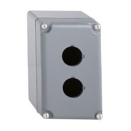 caja vacia - 9001T - aluminio - 2 taladros de Ø30 ref. 9001TY2 Schneider Electric [PLAZO 3-6 SEMANAS]