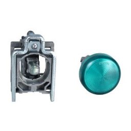 Piloto luminoso ø 22 - verde - lámpara ba9s - 250 v ref. XB4BV63 Schneider Electric [PLAZO 3-6 SEMANAS]