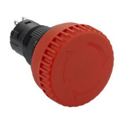 parada de emergencia Ø16mm - cabeza seta Ø32 - girar para desenclavar 2NC ref. XB6ETN521P Schneider Electric [PLAZO 3-6 SEMANAS]