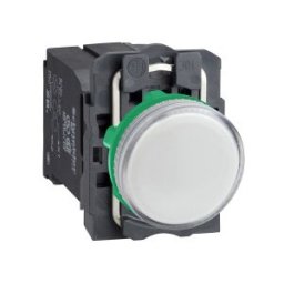 Piloto luminoso ø 22 - blanco - lámpara ba 9 s - 230 v ref. XB5AV41 Schneider Electric [PLAZO 3-6 SEMANAS]