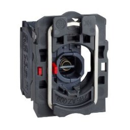 Cuerpo con bloque luminoso/anillo de fijación para lámpara BA9s 250V 1 NC ref. ZB5AW062 Schneider Electric [PLAZO 3-6 SEMANAS]