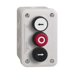 caja 3 puls marcados blanco-rojo-negro NA-NC-NA ref. XALE3251 Schneider Electric [PLAZO 3-6 SEMANAS]