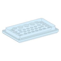 Placa pasacables G IP55, 39 entradas diámetros 7 a 26 mm ref. 8898 Schneider Electric [PLAZO 3-6 SEMANAS]