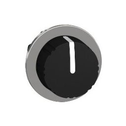 CABEZA SEL.FLUSH POT.NEGRA 3 POS.RETORN.DER-CEN. ref. ZB4FD89 Schneider Electric [PLAZO 3-6 SEMANAS]