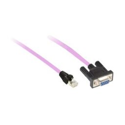 cable preensamblado CANopen para bus CANopen - 0,5 m - 1 RJ45, 1 SUB-D 9 hembra ref. TCSCCN4F3M05T Schneider Electric [PLAZO 8-1