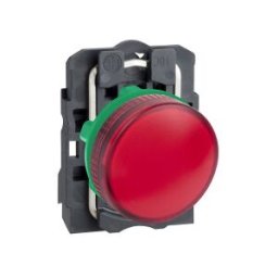 Piloto luminoso ø 22 - rojo - lámpara ba9s - 250 v ref. XB5AV64 Schneider Electric [PLAZO 3-6 SEMANAS]