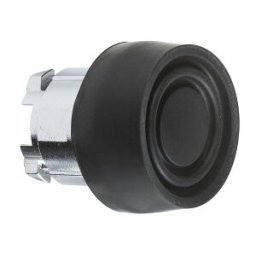 Cabeza pulsador con capuchón negro ø 22 ref. ZB4BP2S Schneider Electric [PLAZO 3-6 SEMANAS]