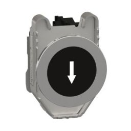 PULS.FLUSH NEGRO 1NA CON MARCAJE FLECHA ref. XB4FA3351 Schneider Electric [PLAZO 3-6 SEMANAS]