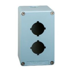 CAJA METALICA VACIA 2 TALADROS ref. XAPM2602 Schneider Electric [PLAZO 3-6 SEMANAS]