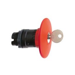 Cabeza ø60 pulsador parada de emergencia ø22 desenlavamiento por llave ref. ZB5AS964 Schneider Electric [PLAZO 3-6 SEMANAS]