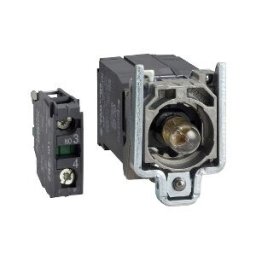 Cuerpo con bloque luminoso/anillo de fijación para lámpara BA9s 1NA - 220…240v ref. ZB4BW041 Schneider Electric [PLAZO 8-15 DIAS