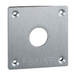 placa frontal perforada - XAP-E - metal - 1 apertura ref. XAPE301 Schneider Electric [PLAZO 3-6 SEMANAS]
