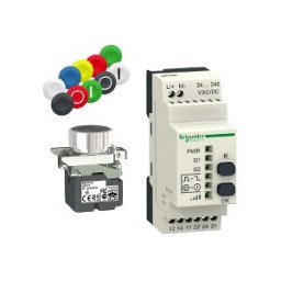 Pack xb4r 22mm receptor programable AC/DC ref. XB4RFA02 Schneider Electric [PLAZO 3-6 SEMANAS]