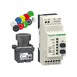 Pack xb5r 22mm receptor programable AC/DC ref. XB5RFA02 Schneider Electric [PLAZO 3-6 SEMANAS]