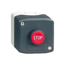 CAJA 1 PULS,RASTE,ROJO STOP"" ref. XALD114 Schneider Electric [PLAZO 3-6 SEMANAS]