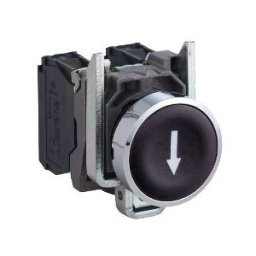Pulsador negro ø22 - 1NA - flecha abajo"" ref. XB4BA3351 Schneider Electric [PLAZO 3-6 SEMANAS]