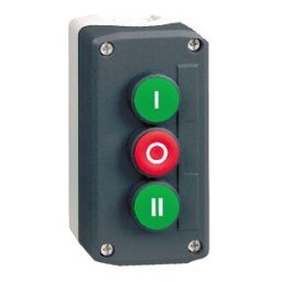 CAJA 3 PULS,VERDE-ROJO-VERDE I-O-II"" ref. XALD339 Schneider Electric [PLAZO 3-6 SEMANAS]