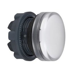 Cabeza piloto luminoso blanco ø 22 para lámpara BA9s ref. ZB5AV01 Schneider Electric [PLAZO 3-6 SEMANAS]