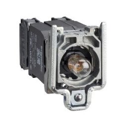 Cuerpo c/ bloque luminoso/anillo de fijación para lámpara BA9s 1NA + 1NC - 400v ref. ZB4BW055 Schneider Electric [PLAZO 8-15 DIA