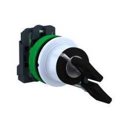 SEL.FLUSH LLAVE 455 2 POS.FIJAS 1NA COL.BL. ref. XB5FG41C1 Schneider Electric [PLAZO 3-6 SEMANAS]