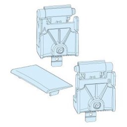 Kit de bisagras de placa frontal (2) ref. 8585 Schneider Electric [PLAZO 3-6 SEMANAS]