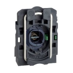 Cuerpo con bloque luminoso/anillo de fijación para lámpara BA9s 250V 1 na ref. ZB5AW061 Schneider Electric [PLAZO 3-6 SEMANAS]