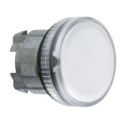 Cabeza piloto luminoso transparente ø 22 para lámpara BA9s ref. ZB4BV07 Schneider Electric