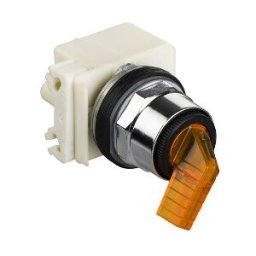 selector luminoso ámbar Ø30 - 2 posiciones con retorno ref. 9001K34J35LYFA Schneider Electric [PLAZO 3-6 SEMANAS]