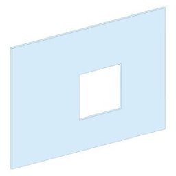 Placa frontal para NSX630 - horizontal - fijo - mando maneta ref. 3296 Schneider Electric [PLAZO 3-6 SEMANAS]