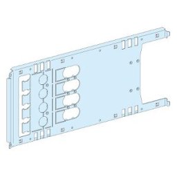 Placa soporte NSX630 horizontal fijo/extraíble sobre zócalo 4 polos ref. 3454 Schneider Electric [PLAZO 3-6 SEMANAS]