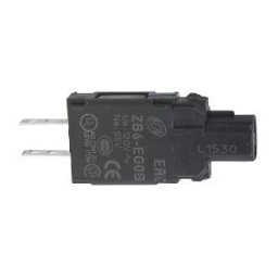 Cuerpo con bloque luminoso/anillo de fijación para lámpara de neón 120v ref. ZB6EG0B Schneider Electric [PLAZO 3-6 SEMANAS]