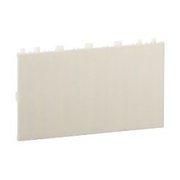 10 obturateurs blanc crème RAL 9001 fractionnables (5 modules) pour Pragma ((*)) ref. 13429 Schneider Electric [PLAZO 3-6 SEMANA
