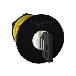 cabeza negra Ø40 parada general Ø22 desenclavamiento por llave ref. ZB5AS942Y Schneider Electric [PLAZO 3-6 SEMANAS]