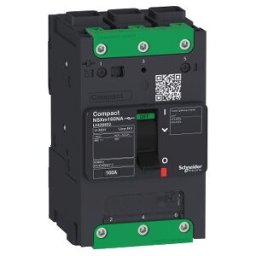 switch disconnector Compact NSXm NA, 3P, 100A rating, EverLink connectors ref. LV426601 Schneider Electric [PLAZO 3-6 SEMANAS]