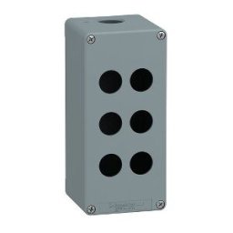 caja vacía - XAP-M - metal - 6 aperturas en 2 columnas ref. XAPM3506 Schneider Electric [PLAZO 3-6 SEMANAS]