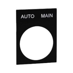 leyenda - Ø 22 - 30 x 40 mm - AUTO-PRINCIPAL ref. ZB2BY2164 Schneider Electric [PLAZO 3-6 SEMANAS]