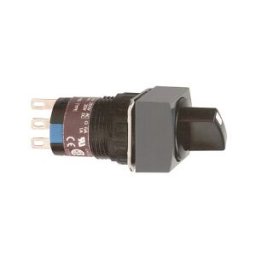 selector cuadrado negro Ø16 - 2 posiciones fijas - 1NANC ref. XB6ECD221P Schneider Electric [PLAZO 3-6 SEMANAS]
