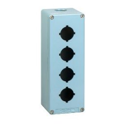estac. control vacía fundida a pres. - XAPM - 30,5 Ø – aleac. de zinc - 4 apert. ref. XAPM4604 Schneider Electric [PLAZO 8-15 DI