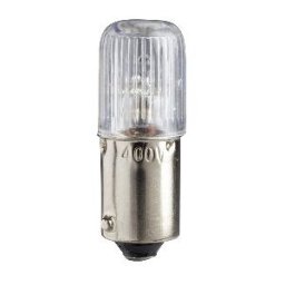 Lámpara de neón transparente para señalización con base BA9s - 110-130V 2,6 w ref. DL1CF110 Schneider Electric [PLAZO 3-6 SEMANA
