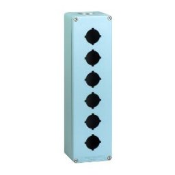 estac. control vacía fundida a pres. - XAPM - 30,5 Ø – aleac. de zinc - 6 apert. ref. XAPM5606 Schneider Electric [PLAZO 8-15 DI