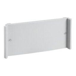 plain front plate - 1 x 13 modules - metal grey - for Pragma ((*)) ref. PRA90016G Schneider Electric [PLAZO 3-6 SEMANAS]